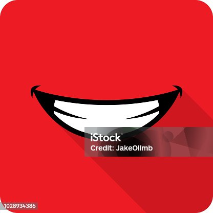 istock Smile Icon Flat 1028934386