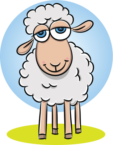 Smile Sheep Stock Illustration - Download Image Now - iStock