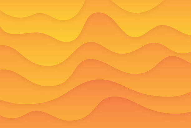 Smooth Warm Gradient Abstract Smooth warm abstract gradient background. heat temperature illustrations stock illustrations