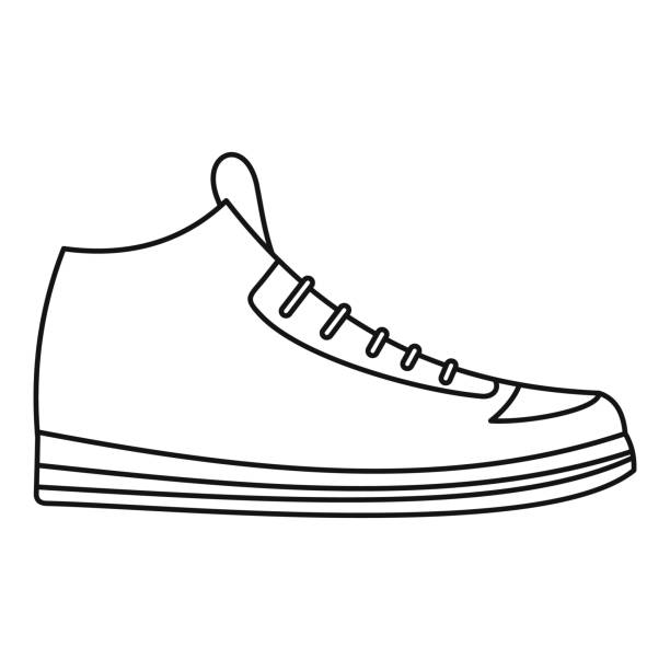 Royalty Free Tying Shoe Laces Clip Art, Vector Images & Illustrations ...