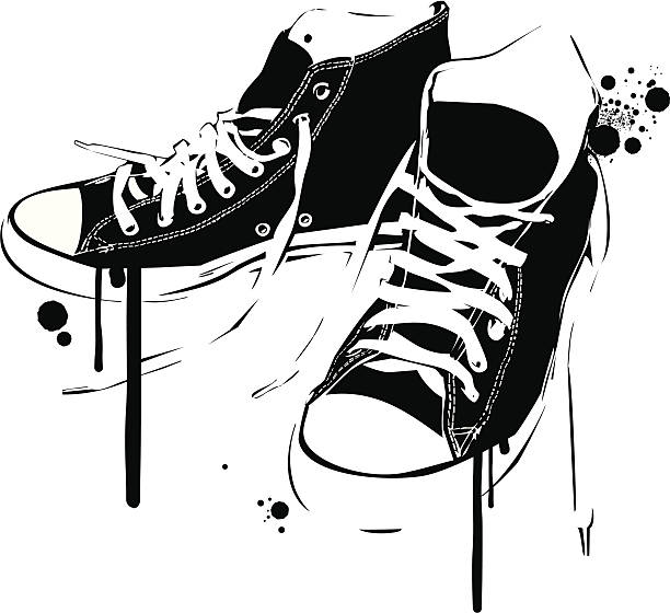 Graffiti Sneakers Stock Photos, Pictures & Royalty-Free Images - iStock