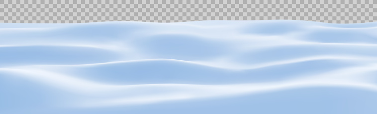 Snow landscape. Winter snowy background. Snowdrift, vector.