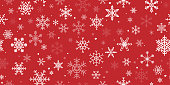 Snowflake Seamless Background. Christmas Pattern. Pixel Perfect. Premium Quality.
