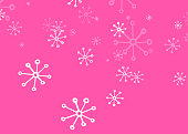 istock Snowflakes background 1355613398