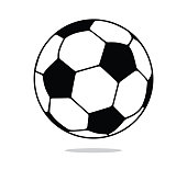 istock Soccer Ball Symbol, Football Ball Icon 1263601084