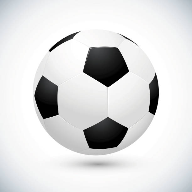 Soccer ball vector illustration Soccer ball vector illustration for your design classic black white soccer ball clip art stock illustrations