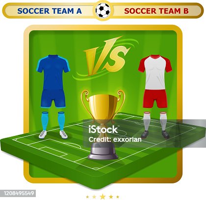 istock Soccer Champions Cup Competition Icon 1208495549