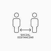 social-distancing-icon-safe-distancing-vector-vector-id1215561677