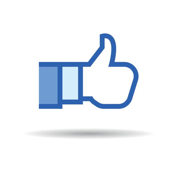 Social Like Icon Social Like icon instagram logo stock illustrations