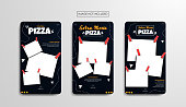Social media template for pizza, good for your design