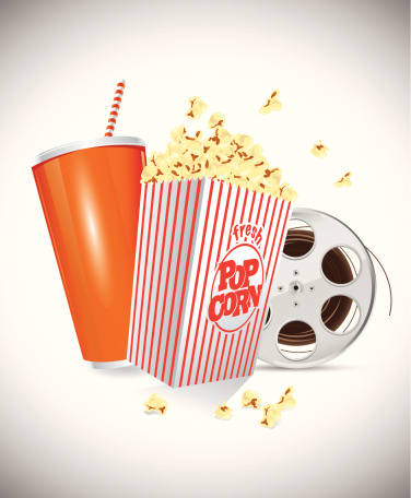 Soda Popcorn Film Reel