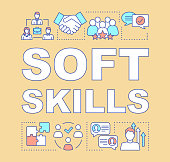 istock Soft skills word concepts banner 1195800337