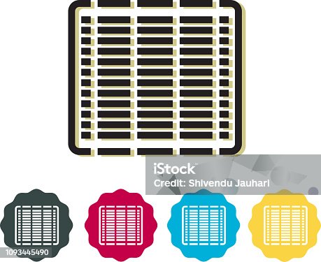 istock Solar Cells - Icon 1093445490