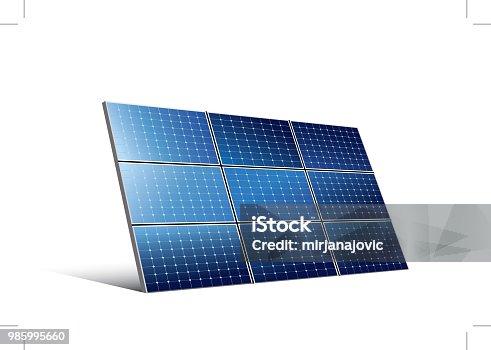istock Solar Panel -Vector 985995660