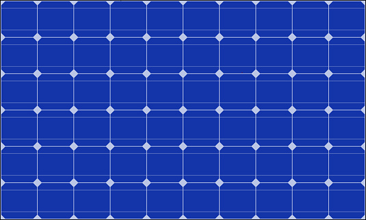 Solar panels. Battery seamless pattern.
