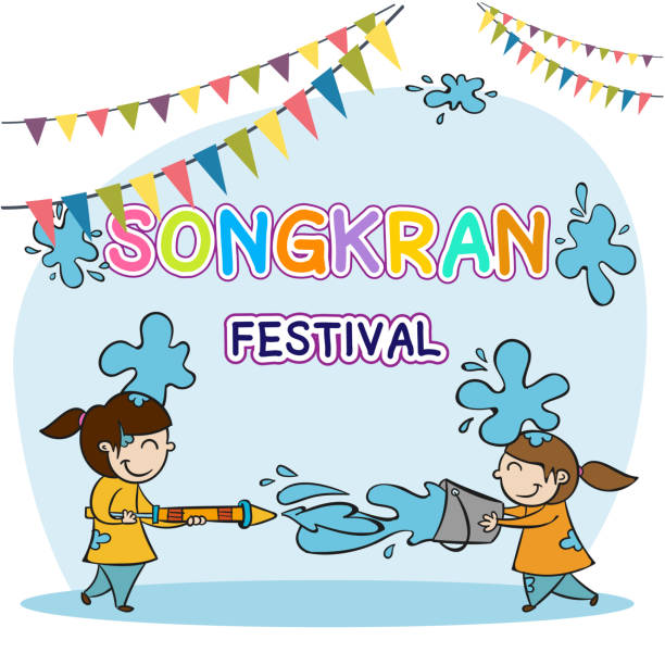 Songkran Day Illustrations, Royalty-Free Vector Graphics & Clip Art ...