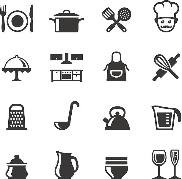 Soulico icons - Cooking Soulico collection - Domestic Kitchen and Cooking icons. grater utensil stock illustrations