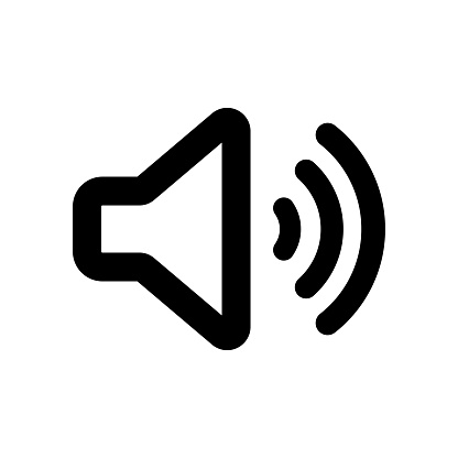 Sound Icon Volume Icon Speaker Icon Stock Illustration Download Image Now Istock