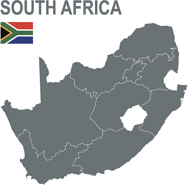 South Africa http://dikobraz.org/map_2.jpg south africa stock illustrations