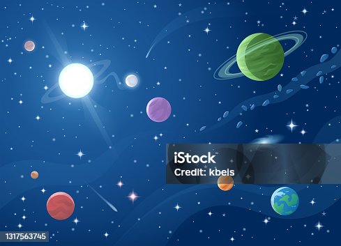 istock Space Background 1317563745
