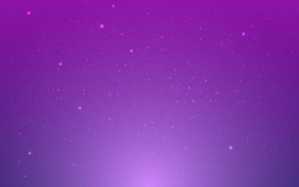 stockillustraties, clipart, cartoons en iconen met ruimteachtergrond. violette kosmos met sterrenstof. paars oneindig universum en stralende sterren. realistische kleurrijke kosmos. magische kleur melkweg. sterrenmelkweg. vectorillustratie - magic backgroun