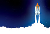 Vector Space Shuttle Launch