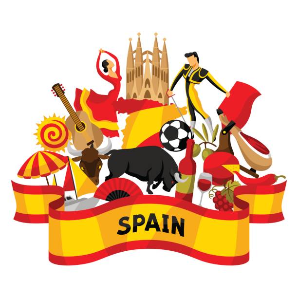 Royalty Free Tour Of Spain Clip Art, Vector Images & Illustrations - iStock