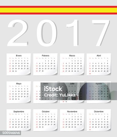 istock Spanish 2017 calendar 500546646