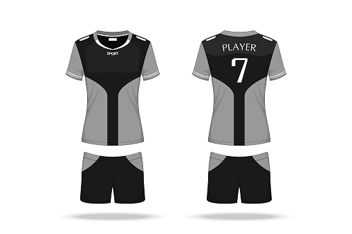 Pants Vector : Specification Volleyball Jersey Isolated On White ...