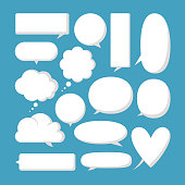 Speech bubble icons,vector illustration.
EPS 10.