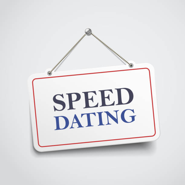 speed dating clipart