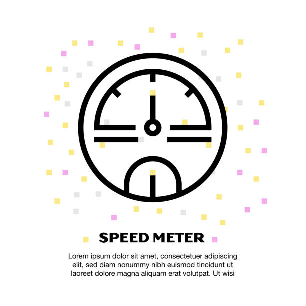 Speedmeter Icon Illustrations, Royalty-Free Vector Graphics & Clip Art ...