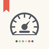istock speedometer icon 539809028