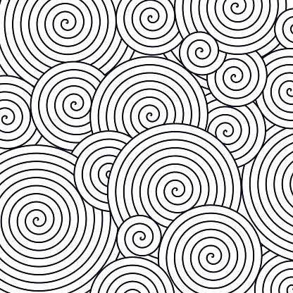 Spiral abstract background pattern.