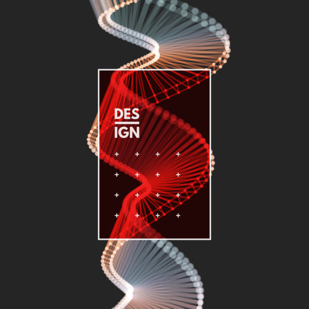 Spiral. Connection structure. Abstract grid design. 3d vector Illustration for science, technology. Spiral. Connection structure. Abstract grid design. 3d vector Illustration for science, technology. dna borders stock illustrations