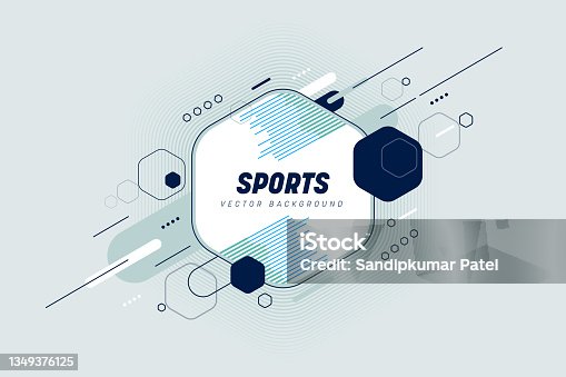 istock Sport event design 1349376125
