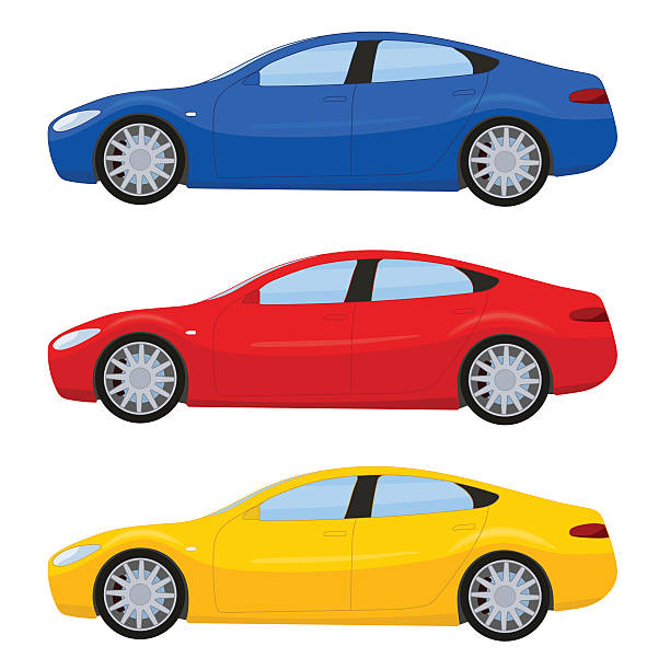 Royalty Free Red Car Clip Art, Vector Images