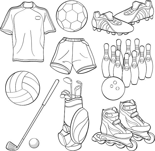 Sports Equipment http://dl.dropbox.com/u/38148230/LB23.jpg soccer clipart stock illustrations