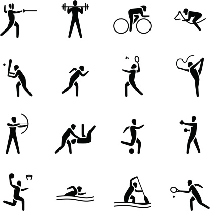 Vector File of Sport Games Icon Set vector