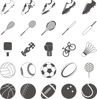 Sports Vector Pack for Symbols and Icons