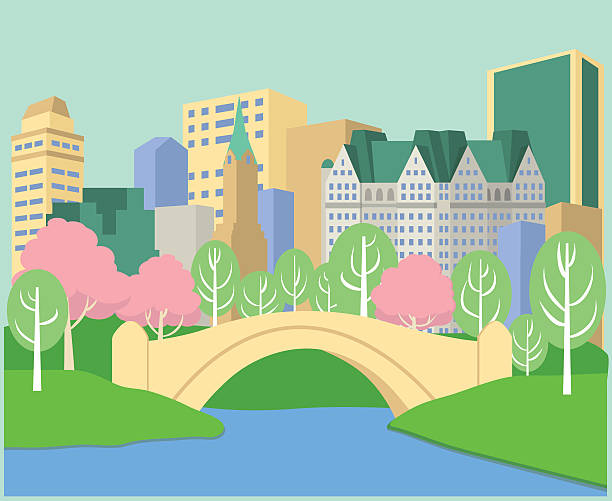 Royalty Free Central Park Clip Art, Vector Images & Illustrations - iStock