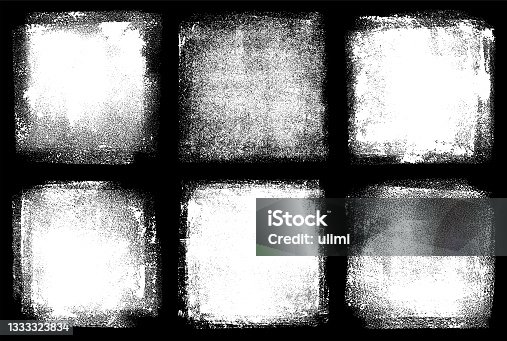 istock Square grunge backgrounds 1333323834