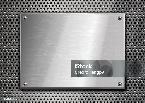 istock Stainless Steel Sign 483560891