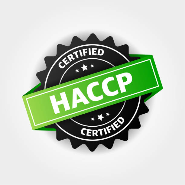 ilustrações de stock, clip art, desenhos animados e ícones de haccp stamp vector isolated on white background. - haccp