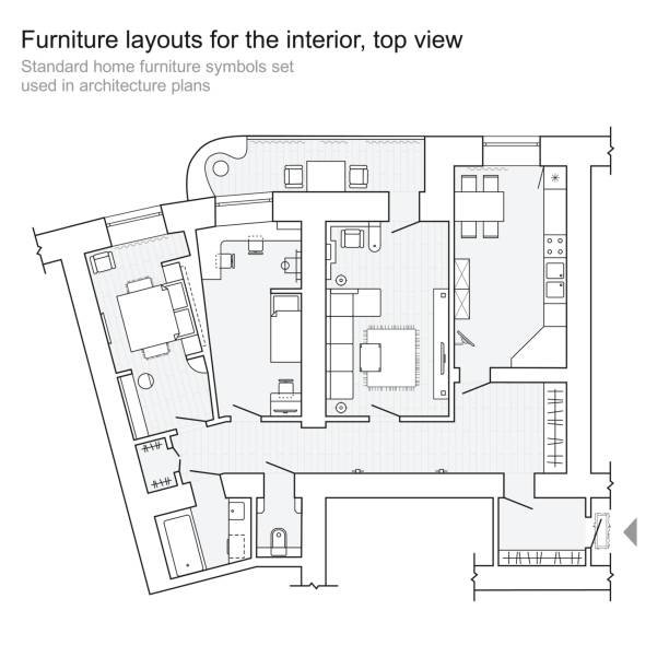 Royalty Free House Floor Plan Clip Art Vector Images Royalty Free House Floor Plan Clip Art Vector Images