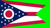 istock State Of Ohio Flag Eps File - Ohio Flag Vector File 1365995504