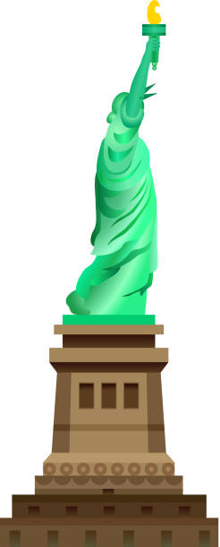 Statue of Liberty Statue of Liberty. cartoon of a statue of liberty free stock illustrations