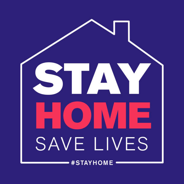 stay home save lives hashtag quarantine, coronavirus epidemic vector illustration stay home save lives hashtag quarantine, coronavirus epidemic vector illustration, stay home save lives hashtag quarantine, coronavirus epidemic vector illustration at home covid test stock illustrations