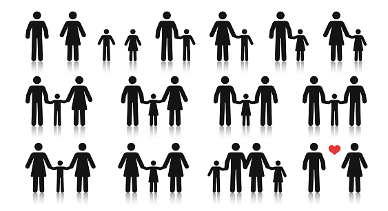 Download Stick Figure Family Different Relationships Father Mother ...