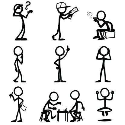 Stick Figure People Thought